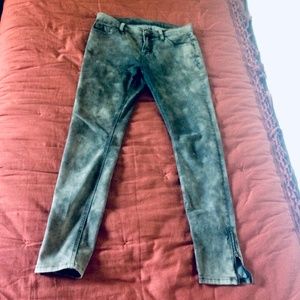 BDG Stone Washed Skinny Jeans Twig Ankle 30 Waist